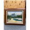 Image 8 : 3 Various Sized Vintage Paintings/Prints in Frames. No Shipping