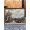 Image 2 : 3 Various Sized Vintage Paintings/Prints in Frames. No Shipping