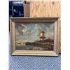 Image 8 : 3 Various Sized Vintage Paintings/Prints in Frames. No Shipping