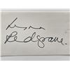 Image 1 : Lynn Redgrave original signature cut