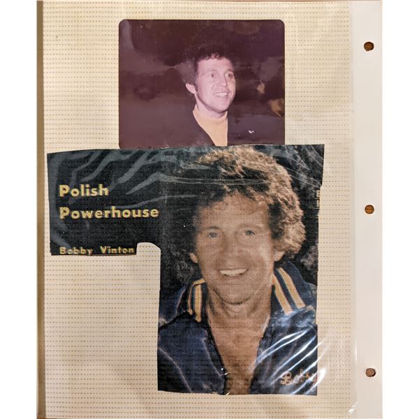 Bobby Vinton Original Photo