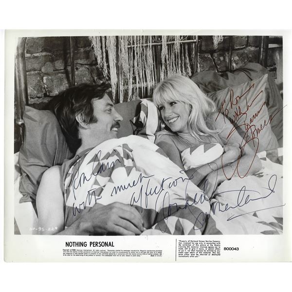Suzanne Somers and Donald Sutherland Signed Photo