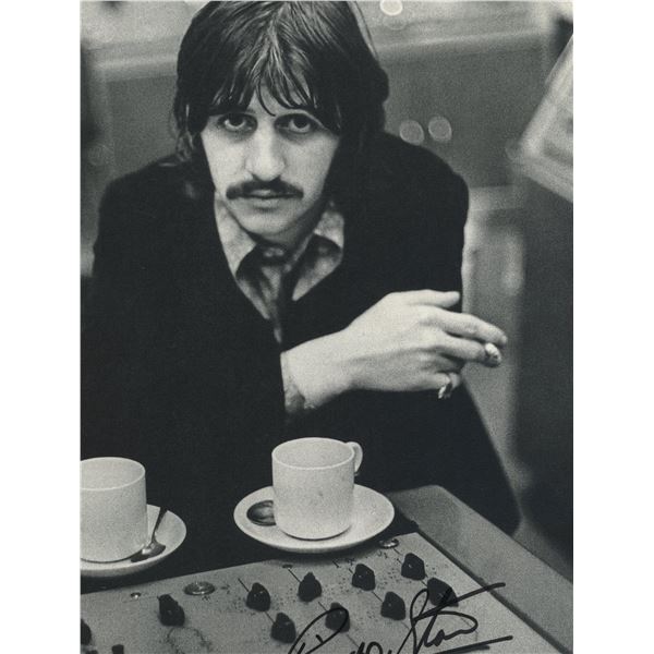 Ringo Starr signed photo