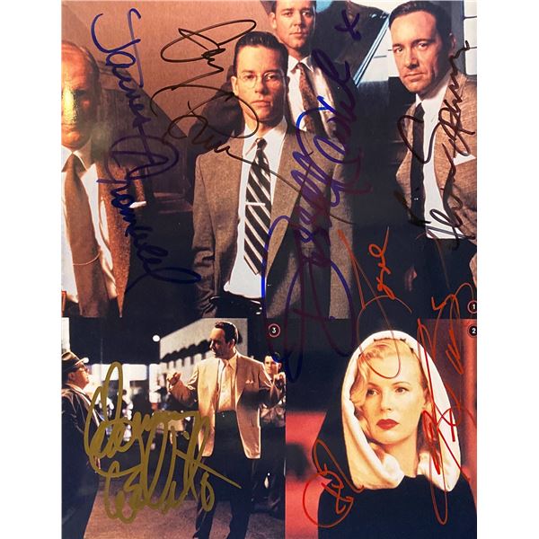 L.A. Confidential Cast Signed Photo Collage