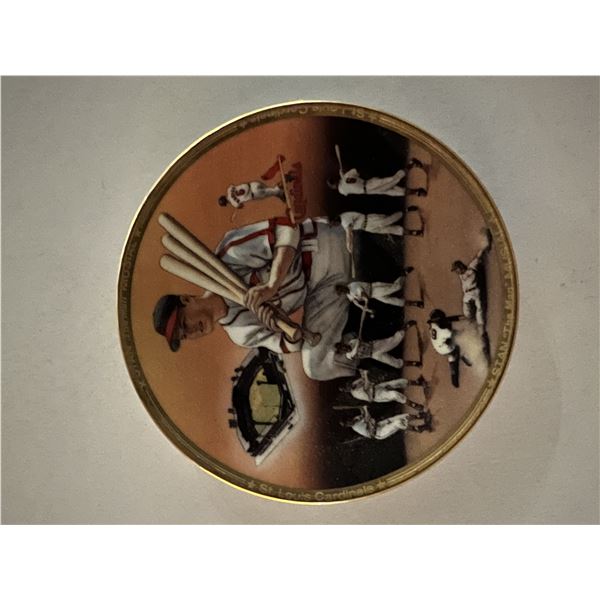 Stan Musial porcelain plate