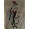 Image 1 : Unknown artist Cat in the Hat hand drawn sketch