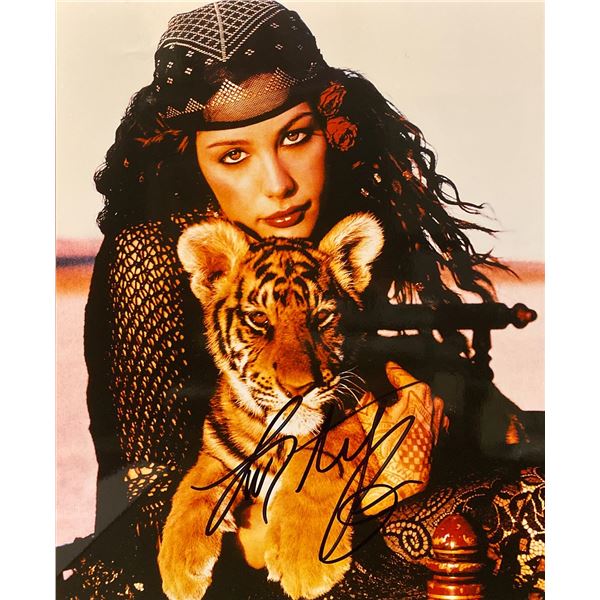 Liv Tyler signed photo