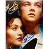 Image 1 : Titanic Leonardo DiCaprio and Kate Winslet signed movie photo