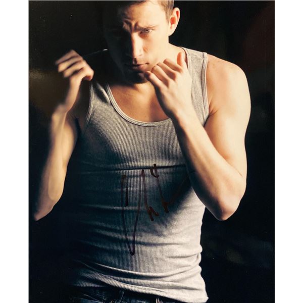 Channing Tatum signed photo