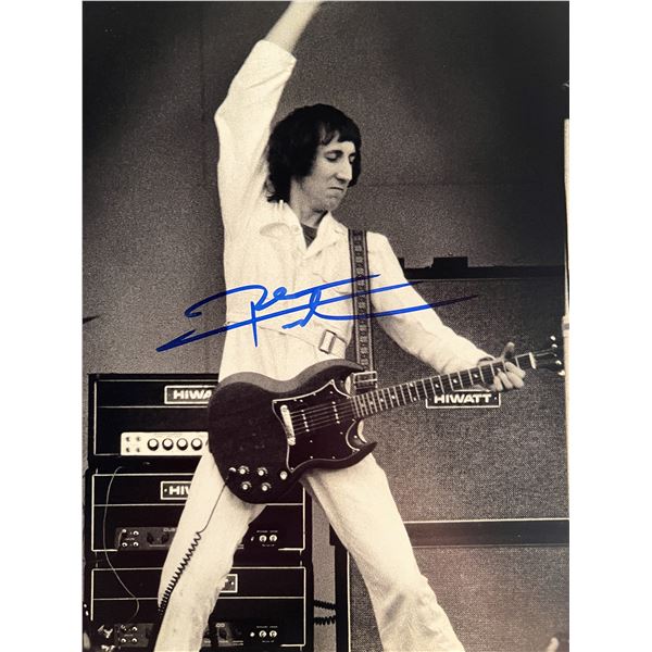The Who Pete Townshend signed photo