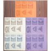 Image 1 : Dirnwagram & Inzersdorf. 1921. Group of 5 Uncut Notgeld Proof or Printer's Waste Sheet of 6 notes Ea