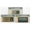 Image 1 : Bohemia & Moravia. Protectorate of Bohemia and Moravia, 1940, All "Top Pop" Specimen Banknote Trio.