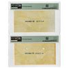 Image 2 : Ethiopia. State Bank of Ethiopia, ND (1945), Front and Back Specimen Pair.