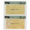Image 2 : Ethiopia. State Bank of Ethiopia, ND (1945), Front and Back Specimen Pair.