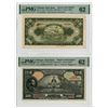 Image 1 : Ethiopia. State Bank of Ethiopia, ND (1945), Front and Back Specimen Pair.