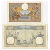 Image 2 : France. Banque de France, 1936 and1938, Issued Banknote Pair.