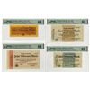 Image 1 : Germany. Ministry of Transport, 1923, Issued Banknote Collection Quartet