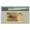 Image 2 : Sweden, "Specimen Proof", 1996-2003, 50 Kronor, P-62sp "Specimen Proof"