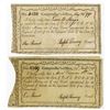 Image 1 : CT. Connecticut Comptroller's Office, 1791, I/C Payment Pair