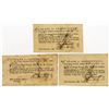 Image 1 : CT. Connecticut, Pay-Table Office, 1781 Tax Warrant Trio Signed by,  Jedediah Huntington, Fenn Wadsw