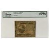 Image 1 : U.S. Continental Currency, Nov.2, 1776 $6 Banknote
