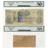 Image 2 : VA. Confederate States of America, 1862 and 1864, $100, Issued Banknote Pair.