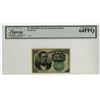 Image 1 : Washington D.C., Fractional Currency, 10 Cents, Fr#1264, Fifth Issue Fractional Currency, 1863, Issu