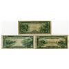 Image 2 : Washington D.C. Federal Reserve Notes, Series of 1914, Issued Banknote Trio.