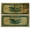 Image 2 : New York and Virginia. Federal Reserve Bank, Series of 1918, Issued Banknote Pair.