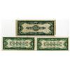 Image 2 : Washington D.C. United States Silver Certificates, Series of 1923 and 1928, Issued Banknote Trio.