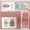 Image 1 : Republic Bank Note Co.; Wells Fargo; and Parsons Paper Co., Proof Advertising Labels and Brochures, 