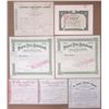 Image 1 : Japanese Issued Bond and Share Collection, ca.1904 to 1929.