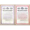 Image 1 : New York. Erie Railroad Co., 1914, Unlisted Specimen Bond Pair in Cox.