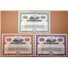 Image 1 : New York. Erie Railroad Co., 1930, Unlisted Specimen Registered Gold Bond Trio.