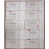 Image 2 : Ohio, Indiana, & Illinois. Columbus, Chicago and Indiana Central Railway Co., 1868-69, Lot of 10 I/C