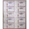 Image 1 : Ohio, Indiana, & Illinois. Columbus, Chicago and Indiana Central Railway Co., 1868-69, Lot of 10 I/C