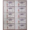 Image 1 : Ohio, Indiana, & Illinois. Columbus, Chicago and Indiana Central Railway Co., 1868-69, Lot of 10 I/C