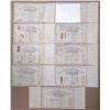 Image 2 : Ohio, Indiana, & Illinois. Columbus, Chicago and Indiana Central Railway Co., 1868-69, Lot of 9 I/C 