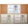 Image 2 : Philadelphia, Baltimore and Washington Railroad Co., 1931, Specimen Registered Bond Trio with Going 