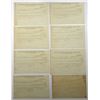 Image 2 : New Hampshire... Central Bridge Corp., 1823 to 1824, Lot of 8 I/U Stock Certificates.