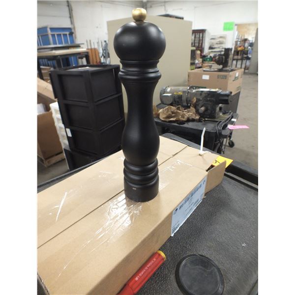 3 Wooden Pepper Mills