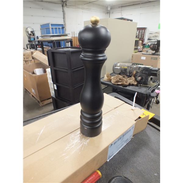 3 Wooden Pepper Mills