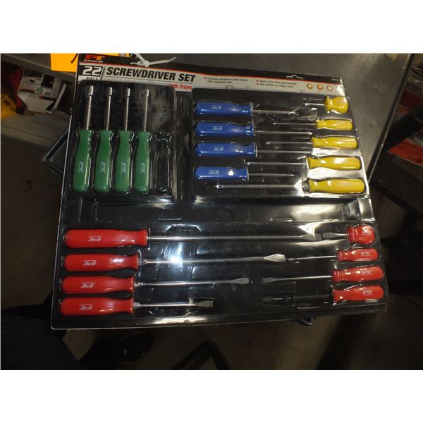 22pc Screwdriver Set