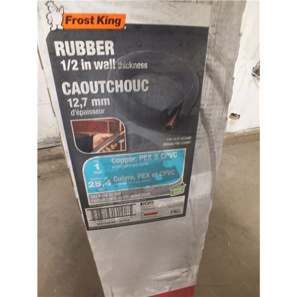 1 Box Of Pre Split Pipe Insulation