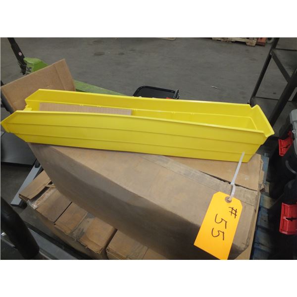 5 Case's Of Yellow Parts Bins