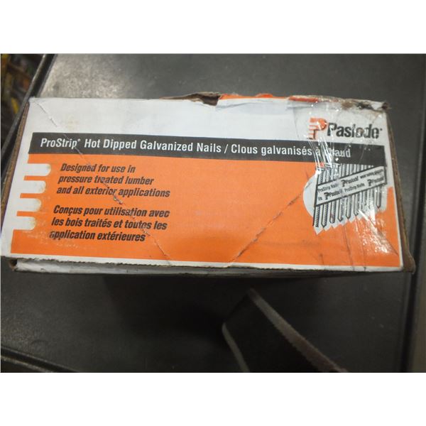 2 Boxes Of 3 1/4" x 120 Ring Shank Strip Nails