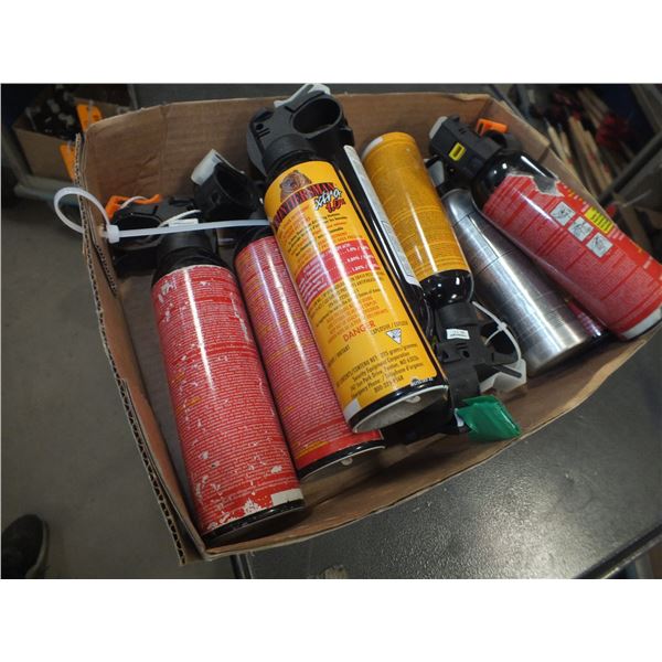 8 Cans Of Bear Spray