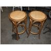 Image 1 : 2 Wooden Stools