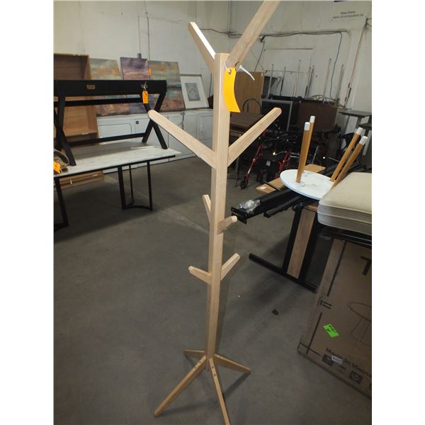 Wooden Coat Tree