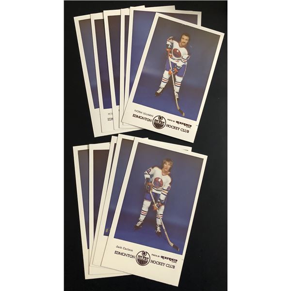 1975-76 WHA EDMONTON OILERS POSTCARDS (11)